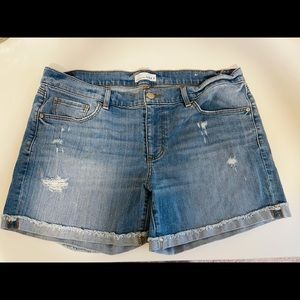 LOFT distressed jeans